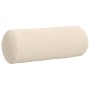 Cojines Bolster 2 pcs Beige Ø 25 x 70 cm Tela de microfibra