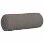 Cojines Bolster 2 pcs Gris Claro Ø 25 x 70 cm Tela de pana