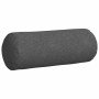 Cojines Bolster 2 pcs Gris oscuro Ø 25 x 70 cm Tela de pana