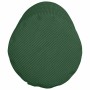 Cojines Bolster 2 pcs Verde oscuro Ø 25 x 70 cm Tela de pana