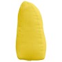 Cojín de Espalda Amarillo Claro 45 x 24 x 50 cm tela