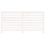 Cubierta de radiador madera maciza de pino blanco 169x19x84 cm de vidaXL, Accesorios para radiadores de calefacción - Ref: Fo...