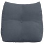 Cojín de Espalda Gris oscuro 45 x 24 x 50 cm Terciopelo