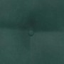 Cojín de Espalda Verde oscuro 45 x 24 x 50 cm Terciopelo