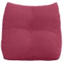 Cojín de Espalda Rojo vino 45 x 24 x 50 cm Terciopelo