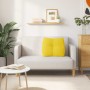 Cojín de Espalda Amarillo Claro 60 x 24 x 50 cm tela