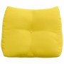 Cojín de Espalda Amarillo Claro 60 x 24 x 50 cm tela