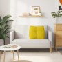 Cojín de Espalda Amarillo 60 x 24 x 50 cm Terciopelo