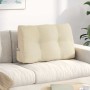 Cojín de Espalda Crema 80 x 24 x 50 cm tela