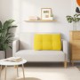 Cojín de Espalda Amarillo Claro 80 x 24 x 50 cm tela