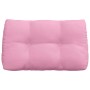 Cojín de Espalda Rosa 80 x 24 x 50 cm tela