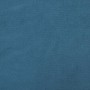 Cojín de Espalda Azul 80 x 24 x 50 cm Terciopelo