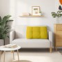 Cojín de Espalda Amarillo 80 x 24 x 50 cm Terciopelo