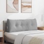 Cojín de Espalda Gris Nube 120 x 24 x 50 cm tela