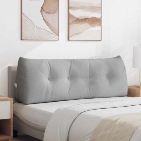 Cojín de Espalda Gris Nube 140 x 24 x 50 cm tela
