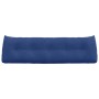 Cojín de Espalda Azul Policía 160 x 24 x 50 cm Terciopelo