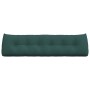 Cojín de Espalda Verde oscuro 180 x 24 x 50 cm tela