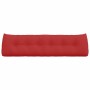 Cojín de Espalda Rojo 180 x 24 x 50 cm tela