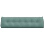 Cojín de Espalda Verde Mar 180 x 24 x 50 cm Terciopelo