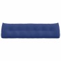 Cojín de Espalda Azul Policía 180 x 24 x 50 cm Terciopelo