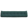 Cojín de Espalda Verde oscuro 200 x 24 x 50 cm tela