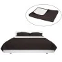 Double-sided quilted bedspread 220x240 cm cream and brown by vidaXL, Bedspreads and duvets - Ref: Foro24-132963, Price: 29,16...