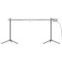 Barbacoa automática con motor acero inoxidable 150x46,5x82,5 cm