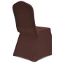 Elastic chair cover 6 units brown by vidaXL, Covers - Ref: Foro24-131413, Price: 21,91 €, Discount: %