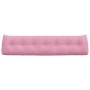 Cojín de Espalda Rosa 200 x 24 x 50 cm tela