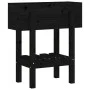 Jardinera madera maciza de pino negro 62x30x69 cm de vidaXL, Maceteros y jardineras - Ref: Foro24-825237, Precio: 55,93 €, De...
