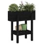 Jardinera madera maciza de pino negro 62x30x69 cm de vidaXL, Maceteros y jardineras - Ref: Foro24-825237, Precio: 56,66 €, De...