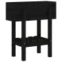 Jardinera madera maciza de pino negro 62x30x69 cm de vidaXL, Maceteros y jardineras - Ref: Foro24-825237, Precio: 56,66 €, De...