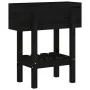 Jardinera madera maciza de pino negro 62x30x69 cm de vidaXL, Maceteros y jardineras - Ref: Foro24-825237, Precio: 55,93 €, De...