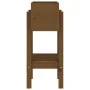 Solid pine wood planter in honey brown color, 62x30x69 cm by vidaXL, Pots and planters - Ref: Foro24-825236, Price: 57,46 €, ...