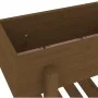 Solid pine wood planter in honey brown color, 62x30x69 cm by vidaXL, Pots and planters - Ref: Foro24-825236, Price: 57,46 €, ...