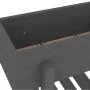 Solid gray pine wood planter 62x30x69 cm by vidaXL, Pots and planters - Ref: Foro24-825235, Price: 58,52 €, Discount: %