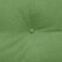 Cojín de Espalda Verde claro 200 x 24 x 50 cm Terciopelo