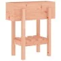 Jardinera madera maciza de abeto Douglas 62x30x69 cm by vidaXL, Pots and planters - Ref: Foro24-825238, Price: 50,02 €, Disco...