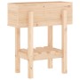 Jardinera madera maciza de pino 62x30x69 cm von vidaXL, Töpfe und Pflanzgefäße - Ref: Foro24-825233, Preis: 49,50 €, Rabatt: %