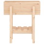 Jardinera madera maciza de pino 62x30x69 cm von vidaXL, Töpfe und Pflanzgefäße - Ref: Foro24-825233, Preis: 49,50 €, Rabatt: %