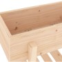 Jardinera madera maciza de pino 62x30x69 cm von vidaXL, Töpfe und Pflanzgefäße - Ref: Foro24-825233, Preis: 49,50 €, Rabatt: %
