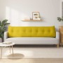 Cojín de Espalda Amarillo 200 x 24 x 50 cm Terciopelo