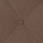 Cojín de Espalda Marrón 50 x 19 x 45 cm tela