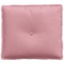 Cojín de Espalda Rosa 50 x 45 cm Tela de pana