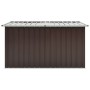Brown garden storage box 171x99x93 cm by vidaXL, Outdoor storage boxes - Ref: Foro24-46272, Price: 140,38 €, Discount: %
