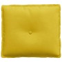 Cojín de Espalda Amarillo 50 x 45 cm Tela de pana