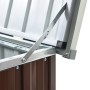 Braune Garten-Aufbewahrungsbox 171 x 99 x 93 cm von vidaXL, Aufbewahrungsboxen für den Außenbereich - Ref: Foro24-46272, Prei...