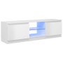 TV-Schrank mit strahlend weißen LED-Leuchten 120x30x35,5 cm von vidaXL, TV-Möbel - Ref: Foro24-804289, Preis: 92,15 €, Rabatt: %