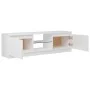 TV-Schrank mit strahlend weißen LED-Leuchten 120x30x35,5 cm von vidaXL, TV-Möbel - Ref: Foro24-804289, Preis: 87,50 €, Rabatt: %