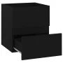 Black engineered wood sink cabinet 41x38.5x45 cm by vidaXL, Bathroom furniture - Ref: Foro24-804729, Price: 45,47 €, Discount: %